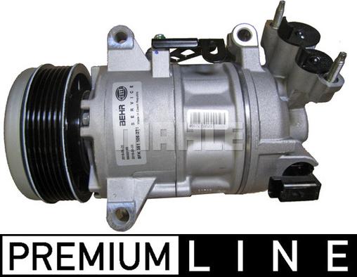 MAHLE ACP 757 000P - Compresor, climatizare aaoparts.ro