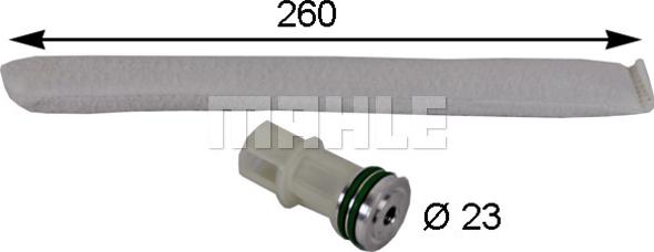 MAHLE AD 88 000S - Uscator,aer conditionat aaoparts.ro