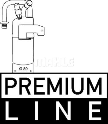 MAHLE AD 274 000P - Uscator,aer conditionat aaoparts.ro