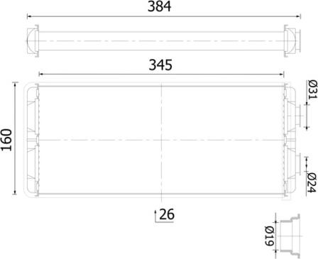 MAHLE AH 296 000S - Schimbator caldura, incalzire habitaclu aaoparts.ro