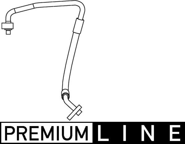 MAHLE AP 84 000P - Conducta inalta presiune,aer conditionat aaoparts.ro