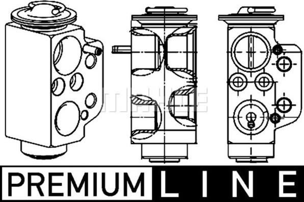 MAHLE AVE 71 000P - Supapa expansiune, clima aaoparts.ro