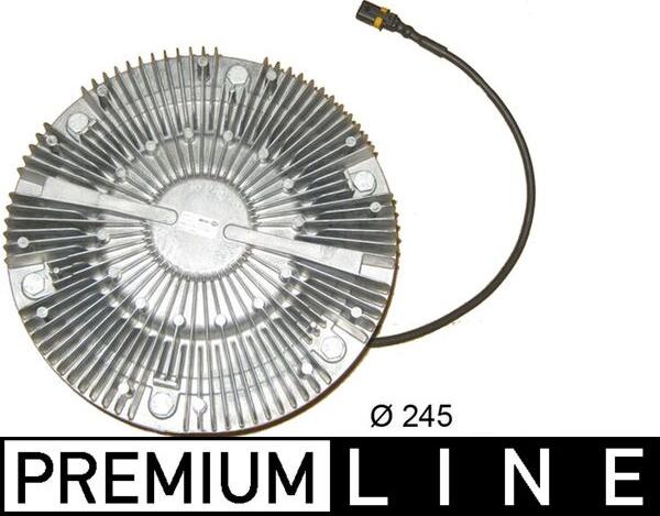 MAHLE CFC 125 000P - Cupla, ventilator radiator aaoparts.ro