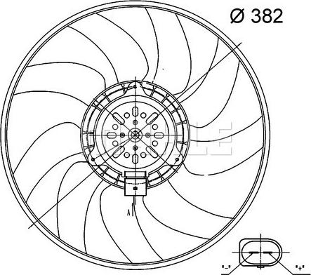 MAHLE CFF 32 000S - Ventilator, radiator aaoparts.ro