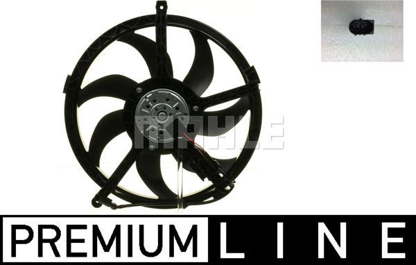 MAHLE CFF 251 000P - Ventilator, radiator aaoparts.ro