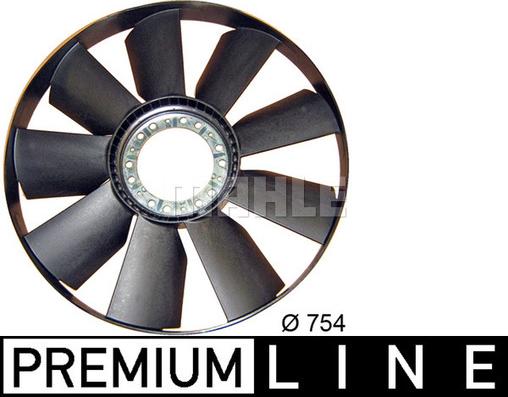MAHLE CFW 42 000P - Paleta ventilator, racire motor aaoparts.ro