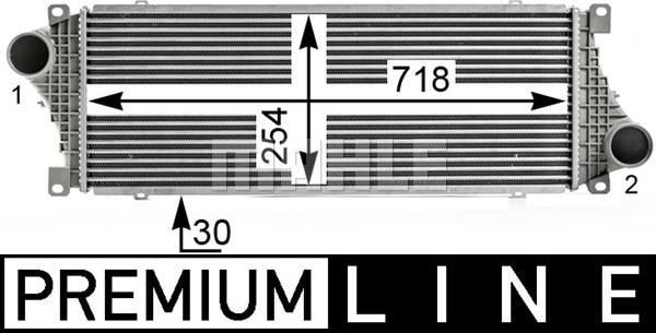 MAHLE CI 18 000P - Intercooler, compresor aaoparts.ro