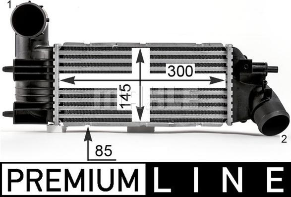 MAHLE CI 26 000P - Intercooler, compresor aaoparts.ro