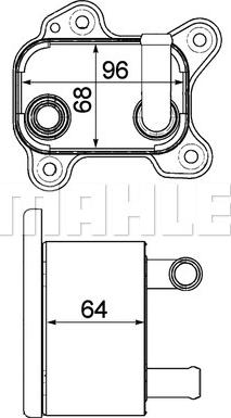 MAHLE CLC 183 000P - Radiator racire ulei, cutie de viteze automata aaoparts.ro