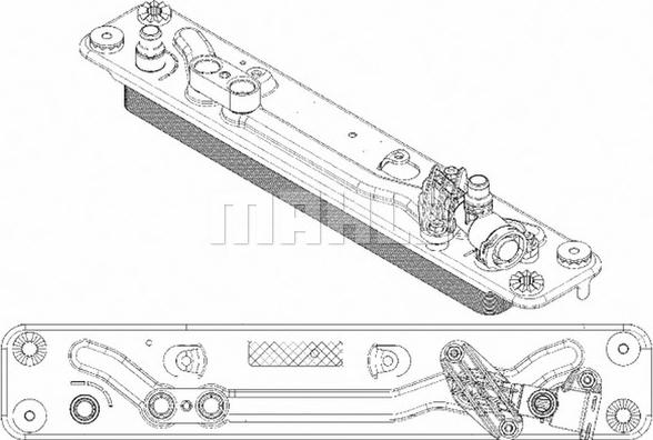 MAHLE CLC182000P - Radiator racire ulei, cutie de viteze automata aaoparts.ro