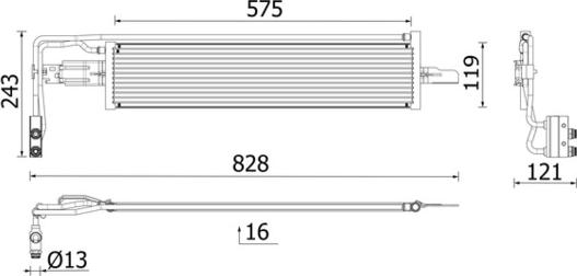 MAHLE CLC 319 000P - Radiator racire ulei, cutie de viteze automata aaoparts.ro