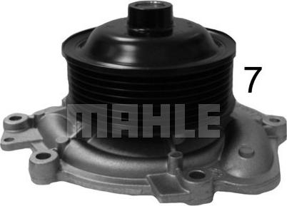 MAHLE CP 563 000S - Pompa apa aaoparts.ro