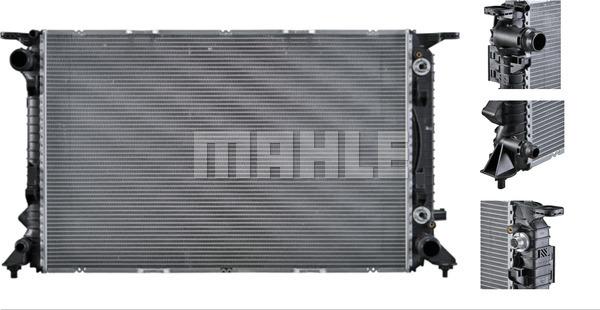 MAHLE CR 912 000P - Radiator, racire motor aaoparts.ro