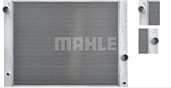 MAHLE CR 917 000P - Radiator, racire motor aaoparts.ro