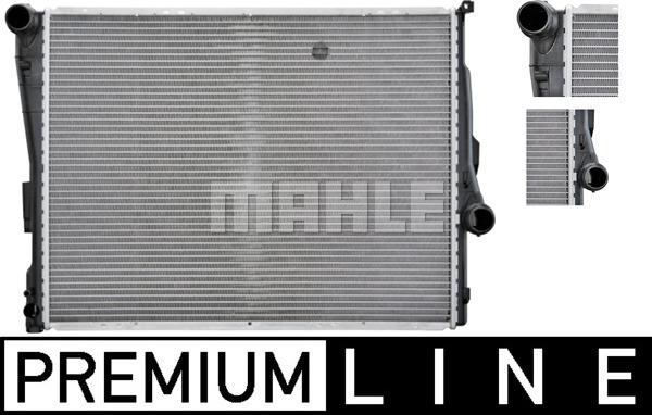 MAHLE CR 458 000P - Radiator, racire motor aaoparts.ro