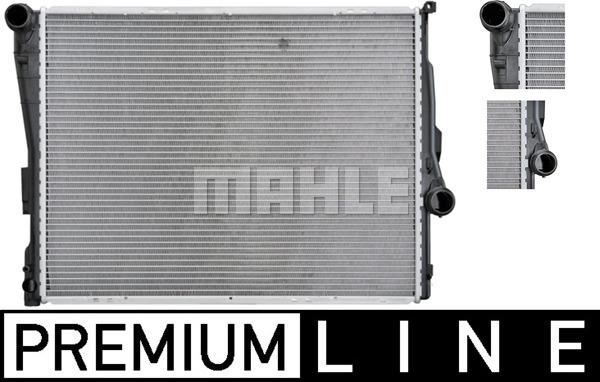 MAHLE CR 457 000P - Radiator, racire motor aaoparts.ro