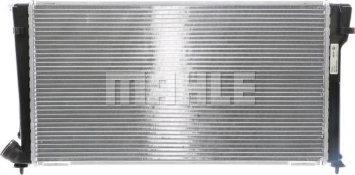 MAHLE CR 504 000S - Radiator, racire motor aaoparts.ro