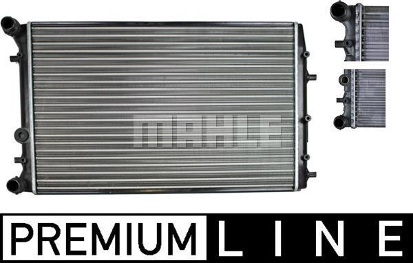 MAHLE CR 505 000P - Radiator, racire motor aaoparts.ro