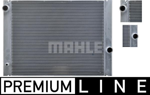 MAHLE CR 511 000P - Radiator, racire motor aaoparts.ro