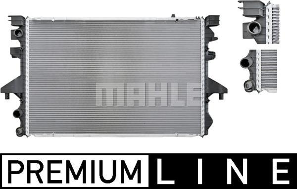 MAHLE CR 584 000P - Radiator, racire motor aaoparts.ro