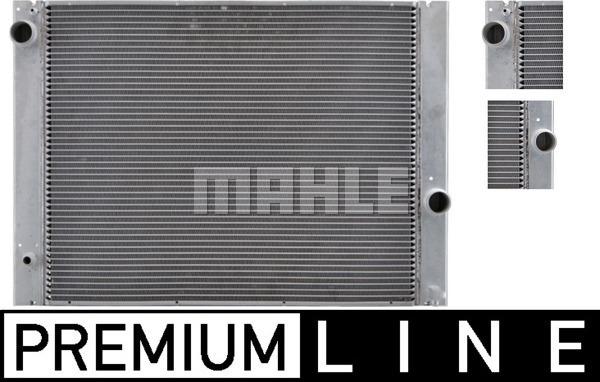 MAHLE CR 580 000P - Radiator, racire motor aaoparts.ro