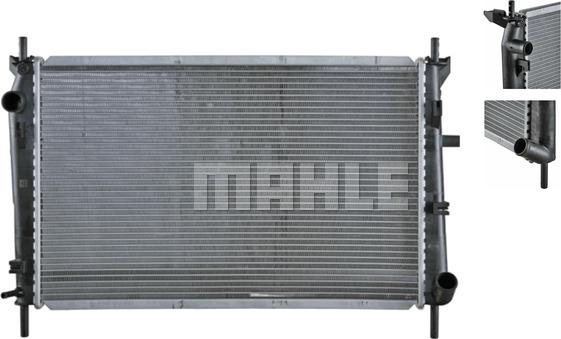 MAHLE CR 629 000S - Radiator, racire motor aaoparts.ro