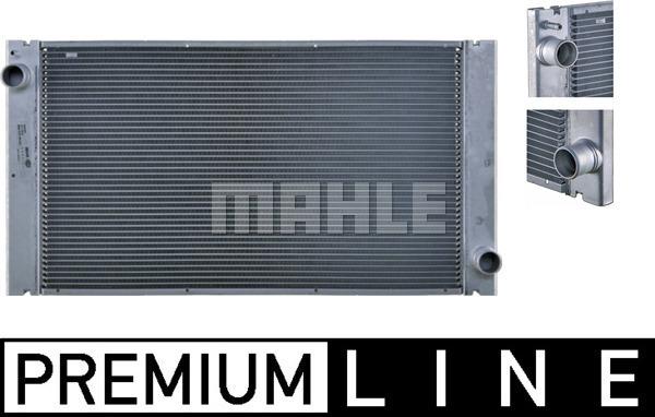 MAHLE CR 1095 000P - Radiator, racire motor aaoparts.ro