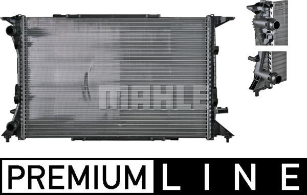 MAHLE CR 1060 000P - Radiator, racire motor aaoparts.ro