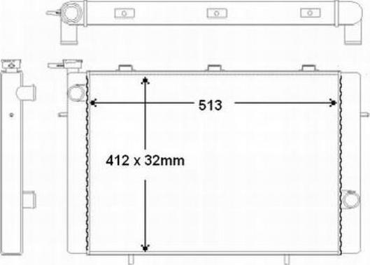 MAHLE CR 1796 000S - Radiator, racire motor aaoparts.ro