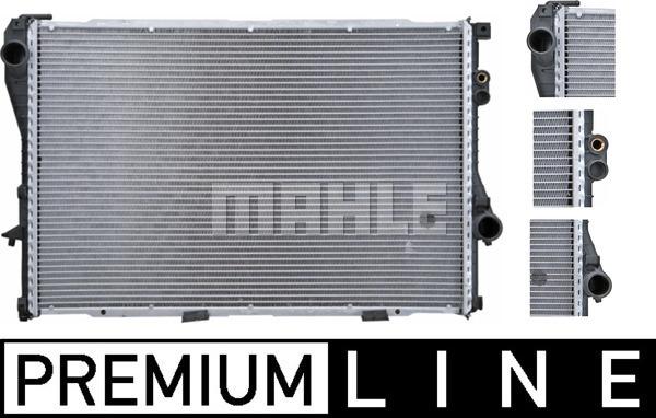 MAHLE CR 281 000P - Radiator, racire motor aaoparts.ro