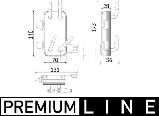 MAHLE CR 2200 000P - Radiator, racire motor aaoparts.ro