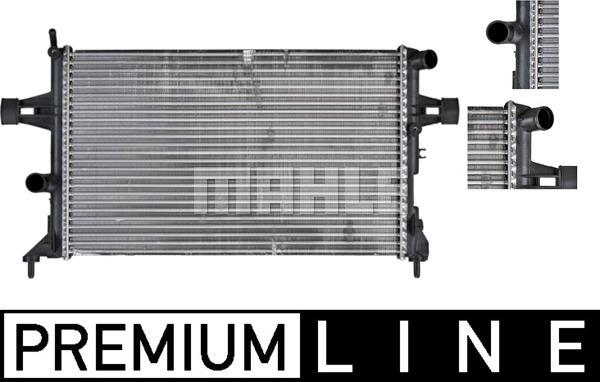 MAHLE CR 227 000P - Radiator, racire motor aaoparts.ro