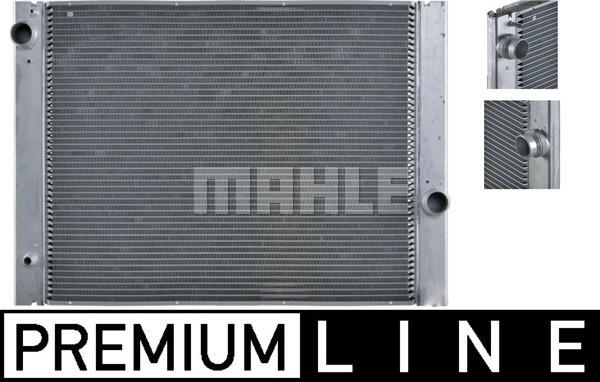 MAHLE CR 776 000P - Radiator, racire motor aaoparts.ro