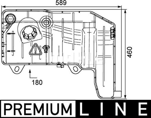 MAHLE CRT 55 000P - Vas de expansiune, racire aaoparts.ro