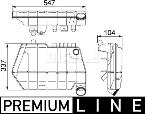 MAHLE CRT 67 000P - Vas de expansiune, racire aaoparts.ro
