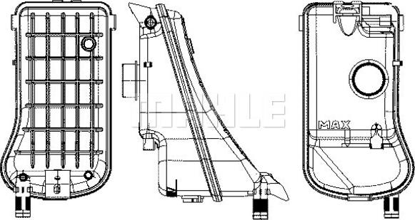 MAHLE CRT 11 000S - Vas de expansiune, racire aaoparts.ro