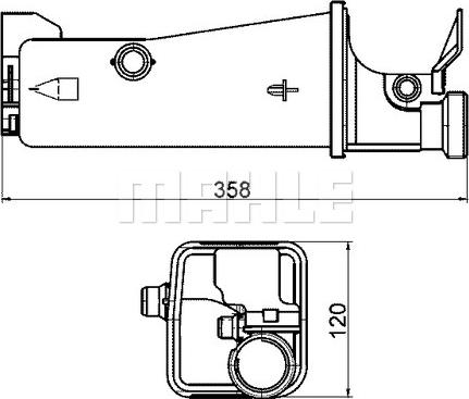 MAHLE CRT 2 000S - Vas de expansiune, racire aaoparts.ro