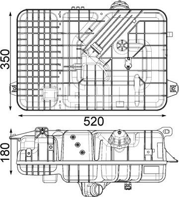 MAHLE CRT 236 000P - Vas de expansiune, racire aaoparts.ro