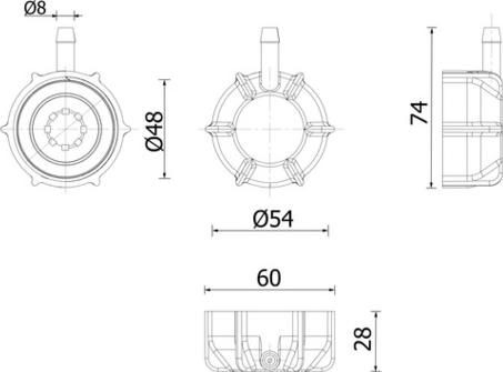 MAHLE CRTC 2 000S - Buson,vas expansiune aaoparts.ro