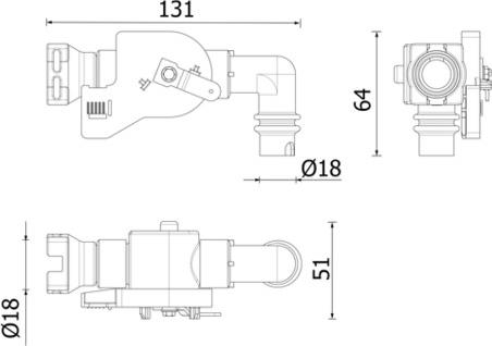 MAHLE CV 27 000P - Supapa control, agent frigorific aaoparts.ro