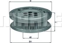 MAHLE HX 44 - Filtru hidraulic, sistem directie aaoparts.ro