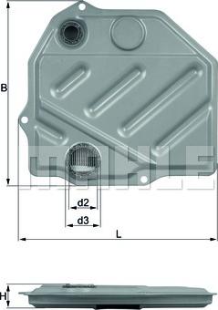 MAHLE HX 46 - Filtru hidraulic, cutie de viteze automata aaoparts.ro