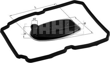 MAHLE HX 81D - Filtru hidraulic, cutie de viteze automata aaoparts.ro