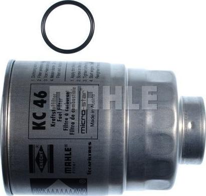 MAHLE KC 46 - Filtru combustibil aaoparts.ro