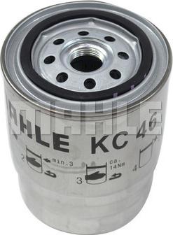 MAHLE KC 46 - Filtru combustibil aaoparts.ro