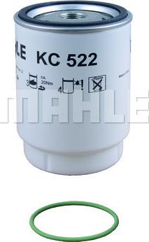 MAHLE KC 522D - Filtru combustibil aaoparts.ro