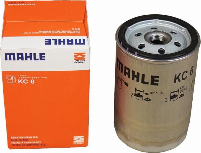 MAHLE KC 6 - Filtru combustibil aaoparts.ro