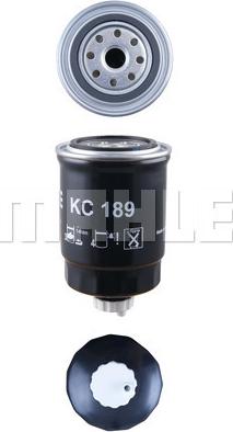 MAHLE KC 189 - Filtru combustibil aaoparts.ro