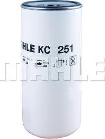 MAHLE KC 251 - Filtru combustibil aaoparts.ro