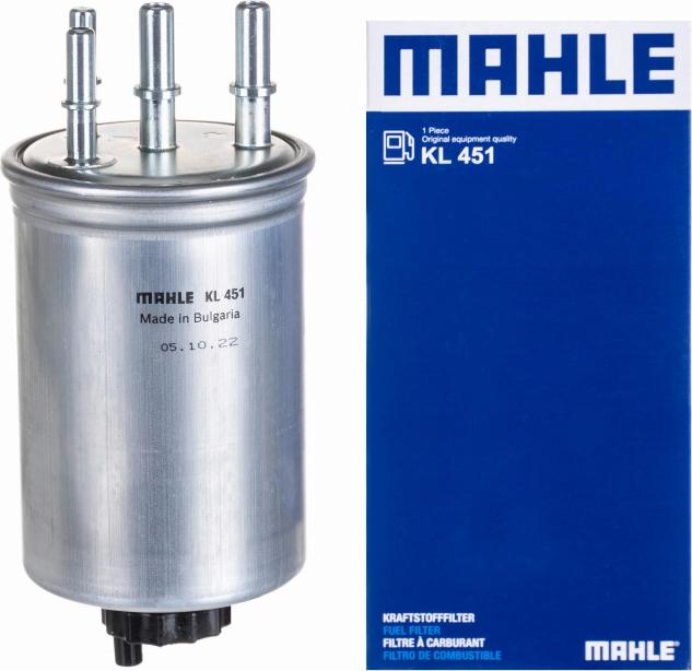 MAHLE KL 451 - Filtru combustibil aaoparts.ro